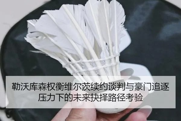 勒沃库森权衡维尔茨续约谈判与豪门追逐压力下的未来抉择路径考验